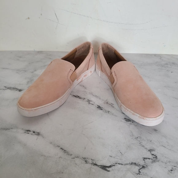 Frye Ivy Slip Blush Sneaker 9.5 New With Box - Picture 3 of 7